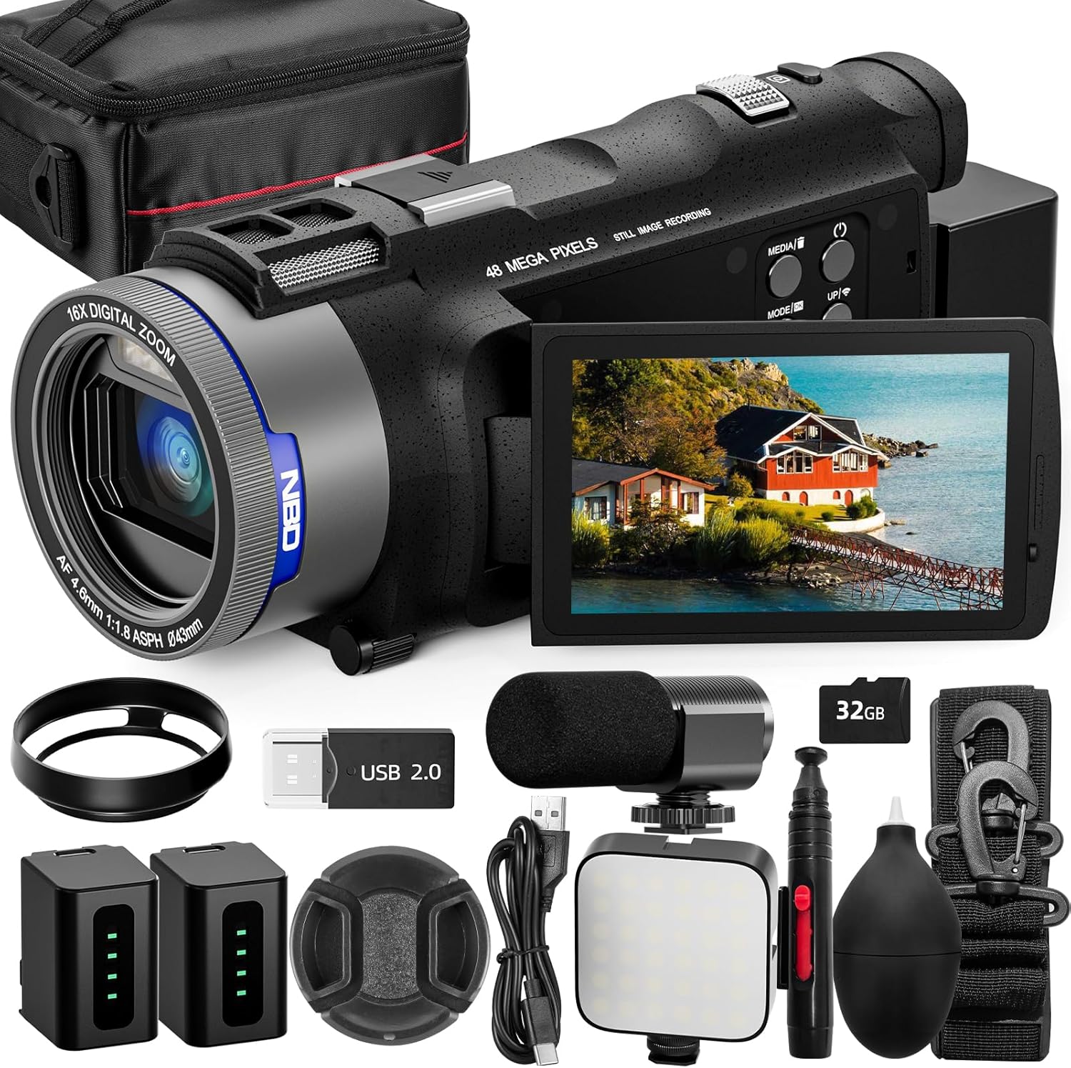 Traditional Korean Lifestyle - NBD 4K Camcorder Video Camera with