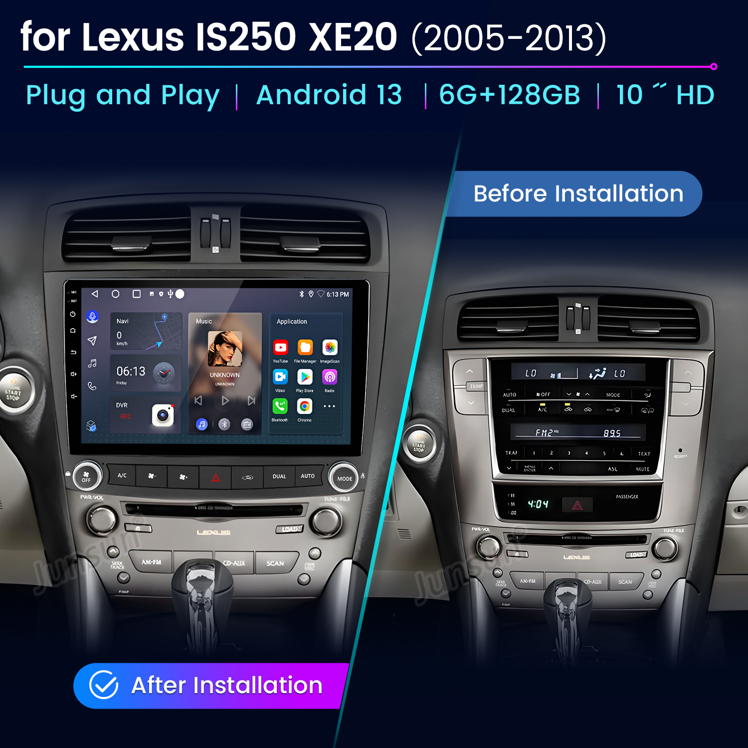 Junsun AI Voice Car Stereo Rad - Traditional Korean Lifestyle のレビューと価格