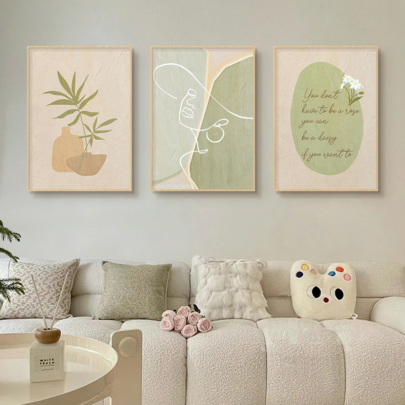 Wooden Cream Style Abstract Li - Korean Lifestyle Aesthetic のレビューと価格