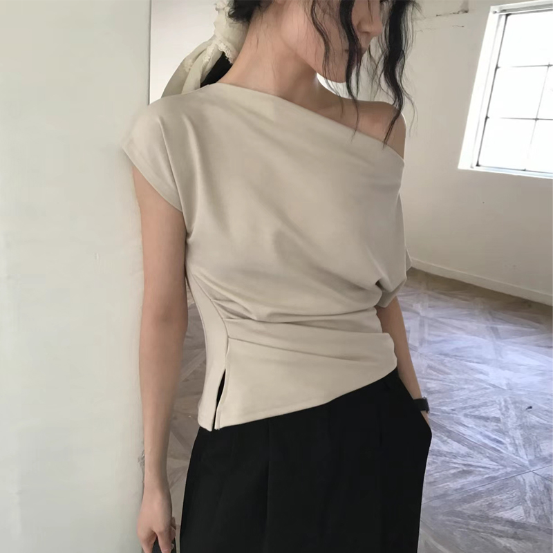 Elegant One-Shoulder Design Se - Korean Lifestyle & Kids Boutique のレビューと価格