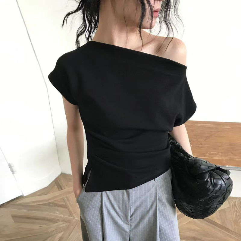 Elegant One-Shoulder Design Se - Korean Lifestyle & Kids Boutique のレビューと価格