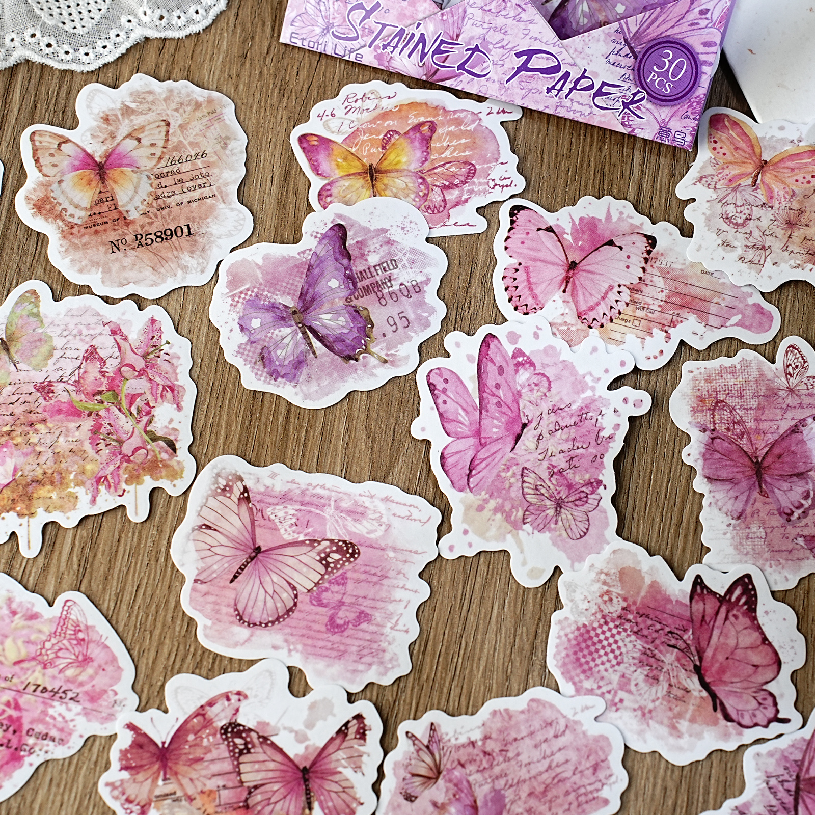 Etori Life Pink Watercolor But - Korean Lifestyle & Kids Boutique のレビューと価格