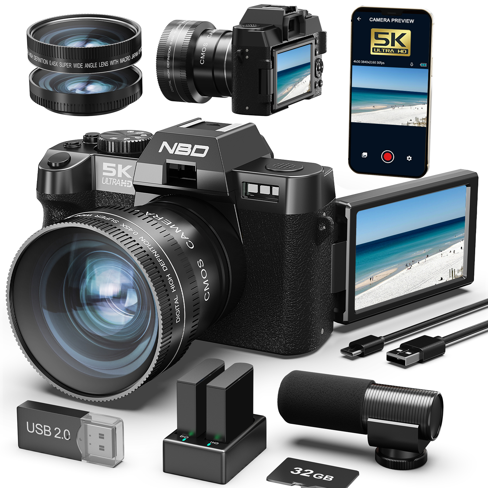 NBD Digital Cameras 5K&48MP Ph - Traditional Korean Lifestyle のレビューと価格