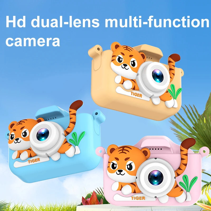 Kids Mini Camera Cartoon Tiger - Korean Boy Lifestyle のレビューと価格