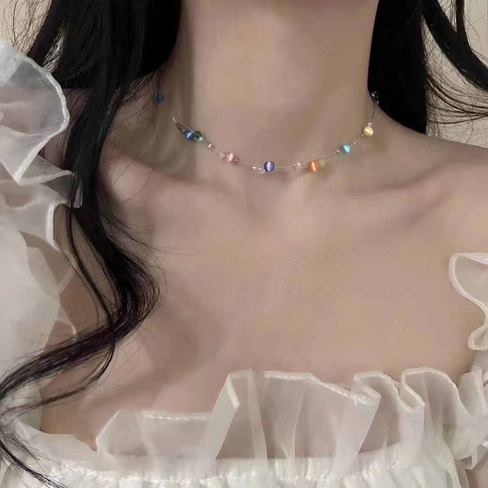 Trendy Alloy Korean Style Neck - Korean Lifestyle Aesthetic のレビューと価格
