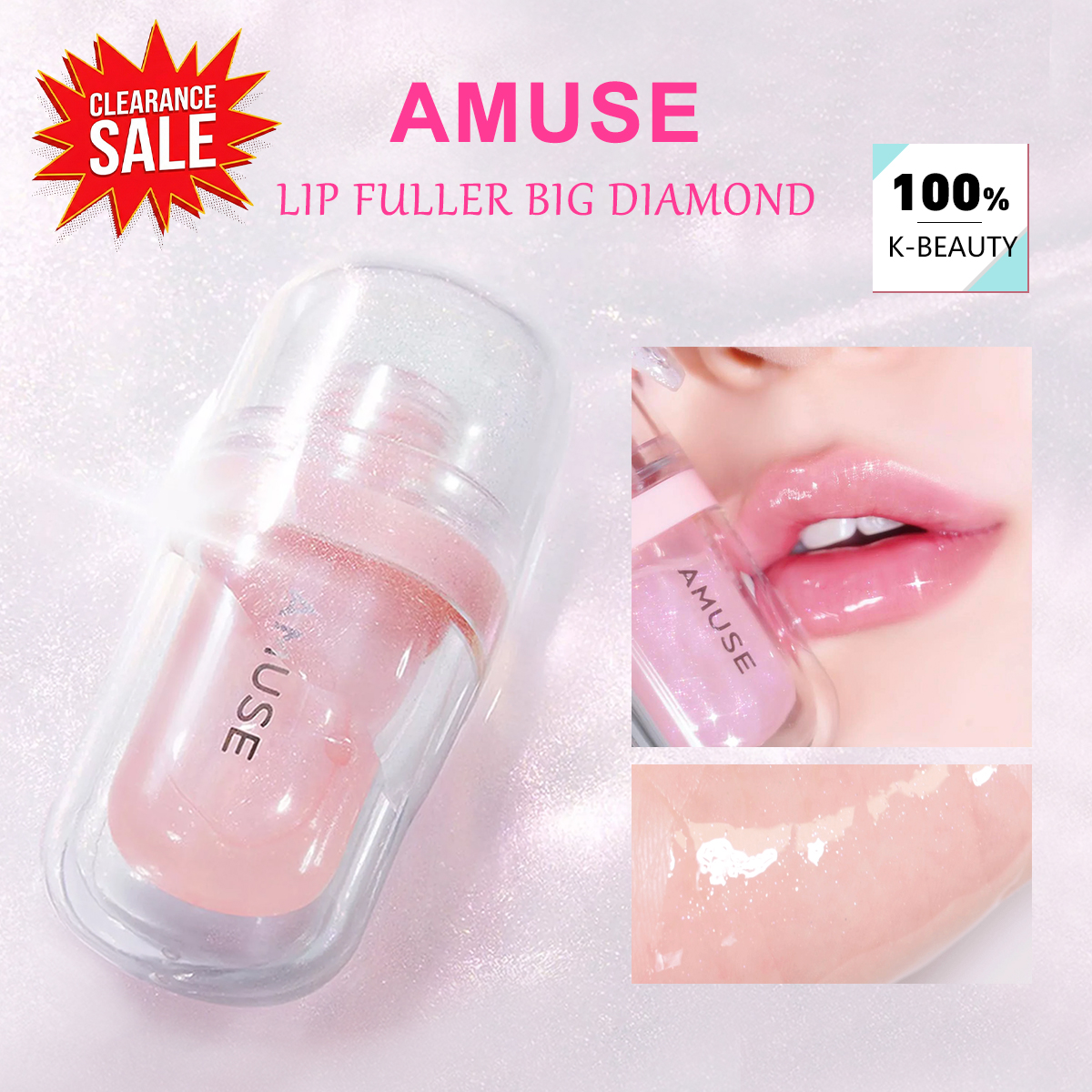 [ClearanceSale] AMUSE LIP FULL - Lip Tint Korean のレビューと価格