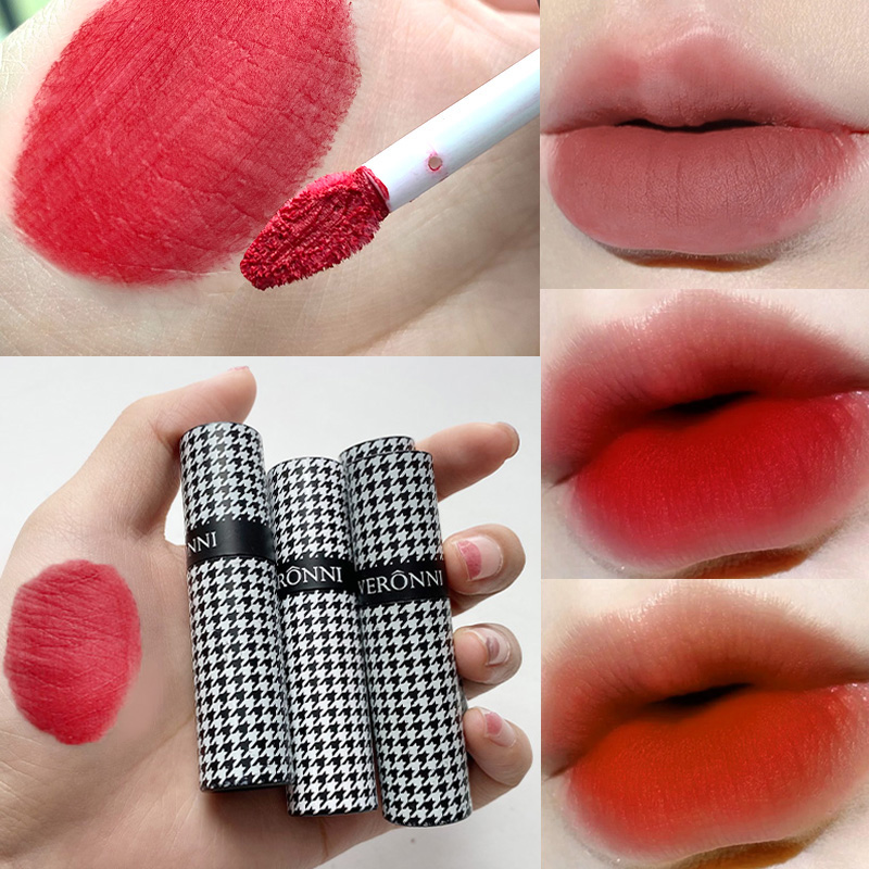 Matte Velvet Lip Gloss Lips Mu - Lip Tint Korean のレビューと価格