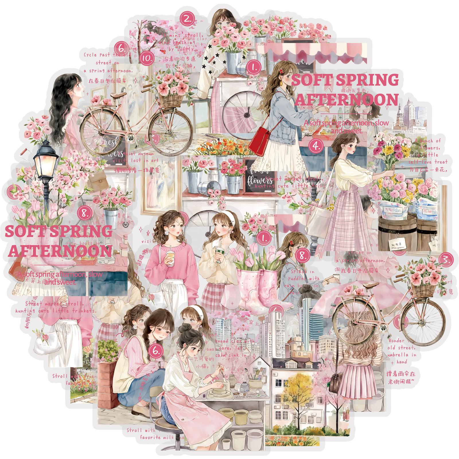 Etori Life 15Pcs Korean-Style  - Korean Lifestyle Aesthetic のレビューと価格