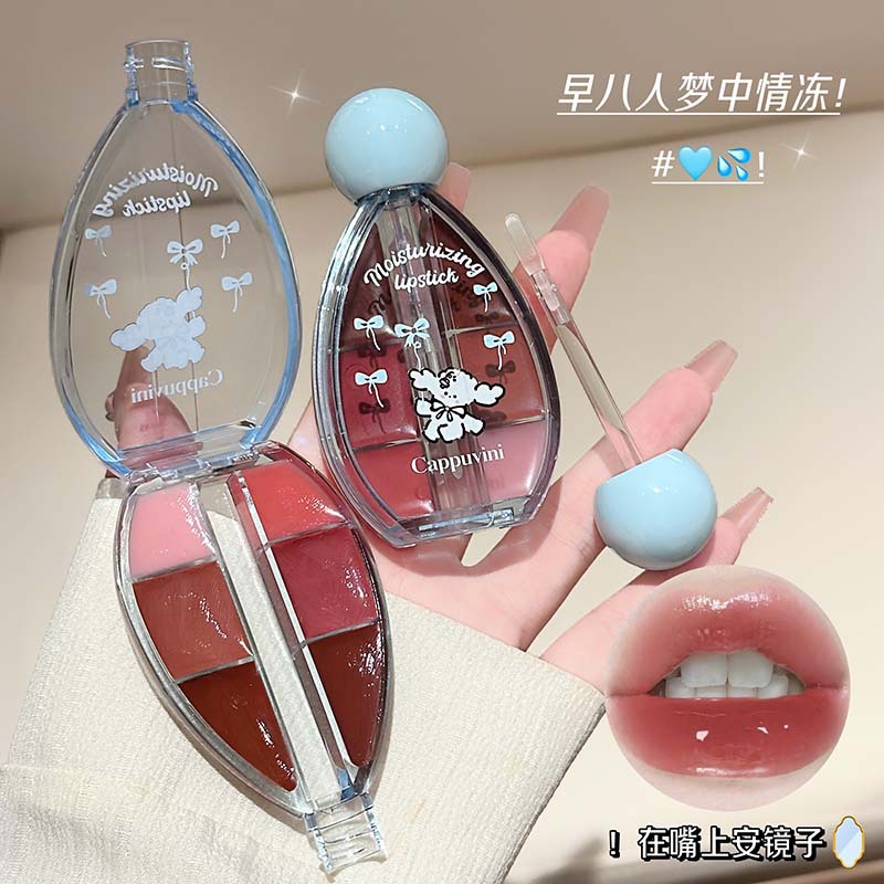 Korean Fashion Six-color Mirro - Lip Tint Korean のレビューと価格