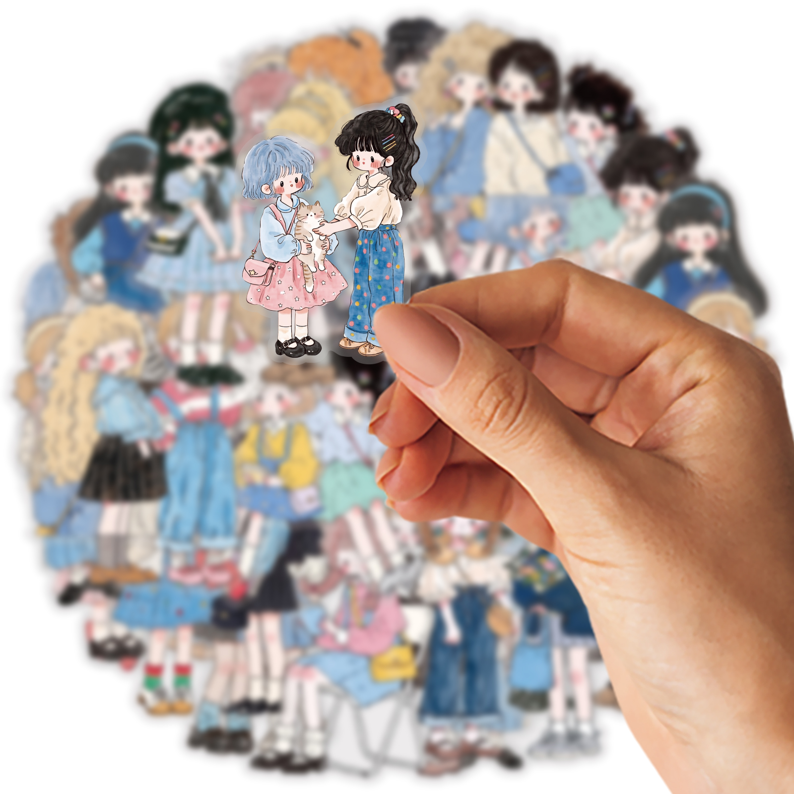 Etori Life Fresh Blue Girl Sti - Korean Lifestyle Aesthetic のレビューと価格