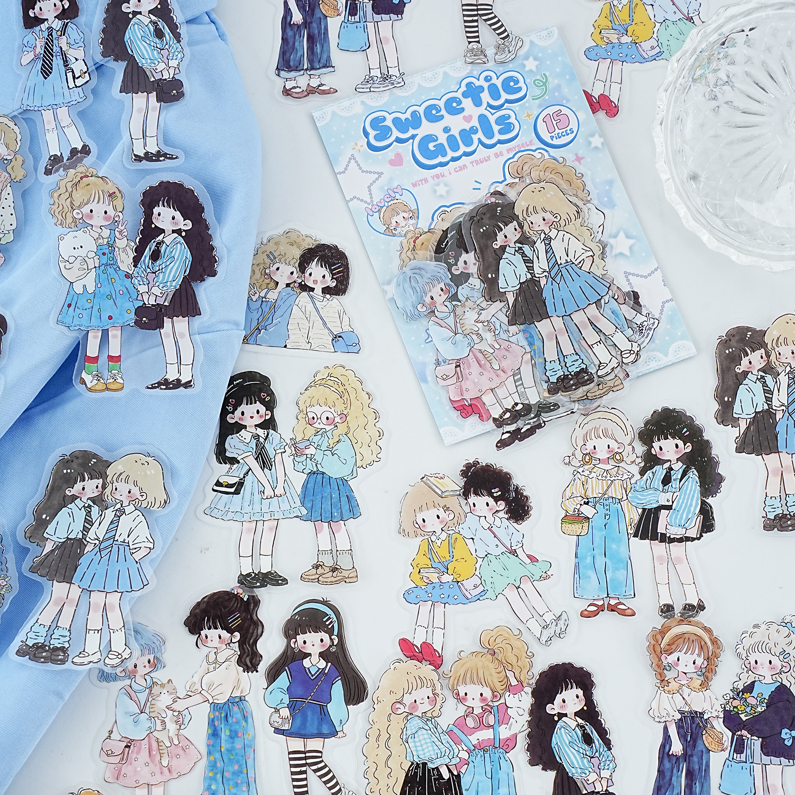 Etori Life Fresh Blue Girl Sti - Korean Lifestyle Aesthetic のレビューと価格