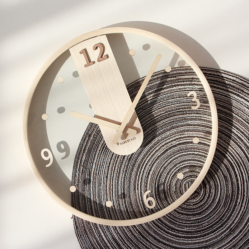 Design European Clock Wall Aes - Korean Lifestyle Aesthetic のレビューと価格