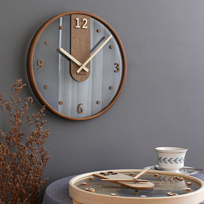 Design European Clock Wall Aes - Korean Lifestyle Aesthetic のレビューと価格