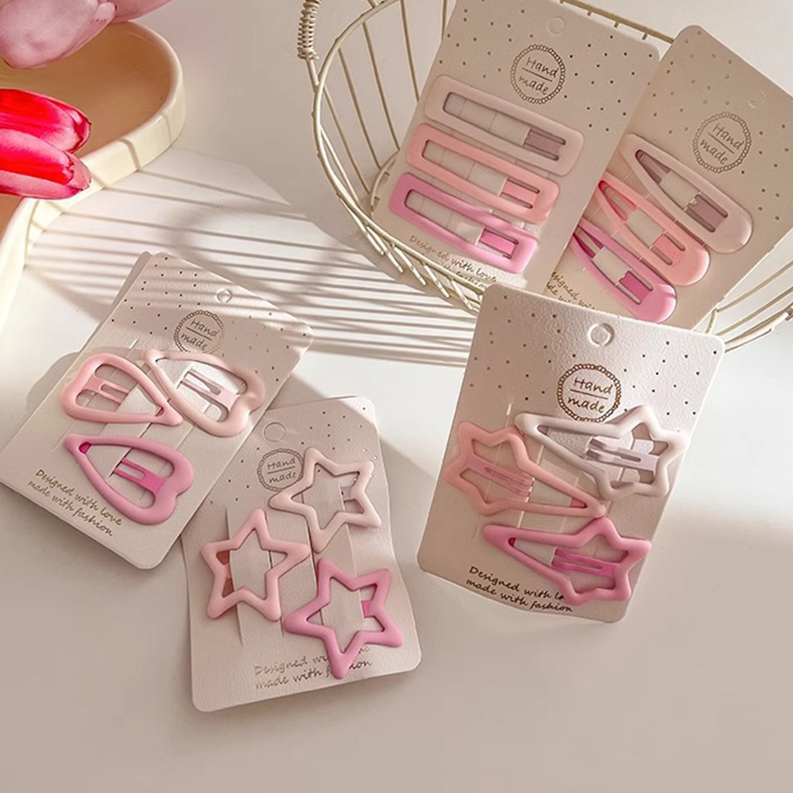 3PCS Sweet Style Headwear Pins - Korean Lifestyle & Kids Boutique のレビューと価格
