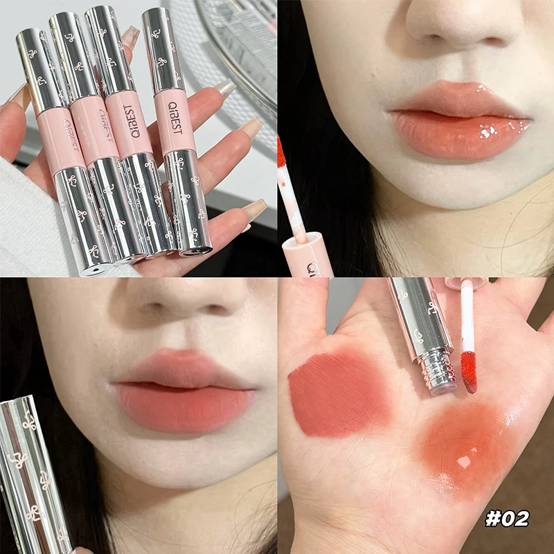 QIBEST Double Head Matte Velve - Lip Tint Korean のレビューと価格