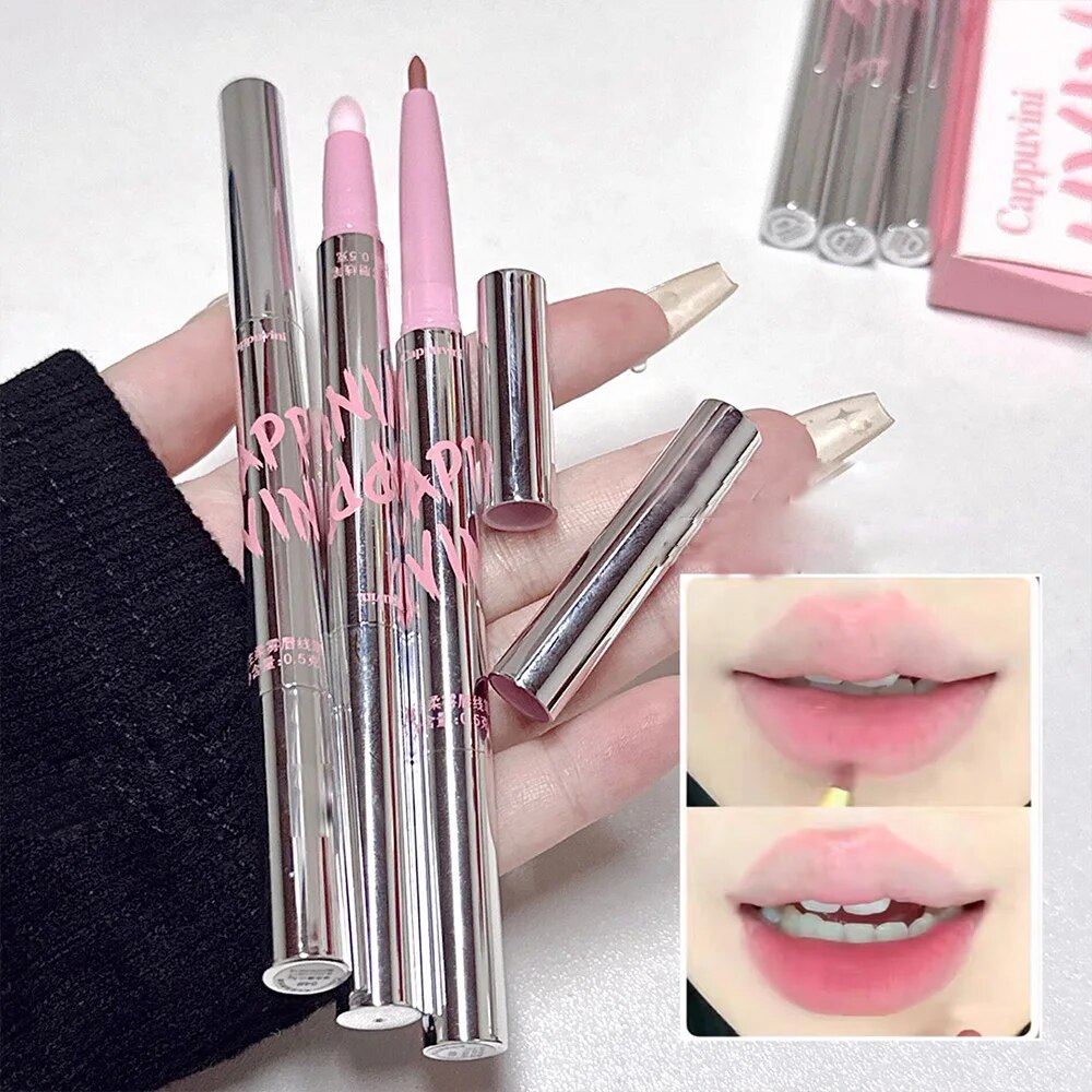 Nude Lip Liner with Lip Brush  - Lip Tint Korean のレビューと価格
