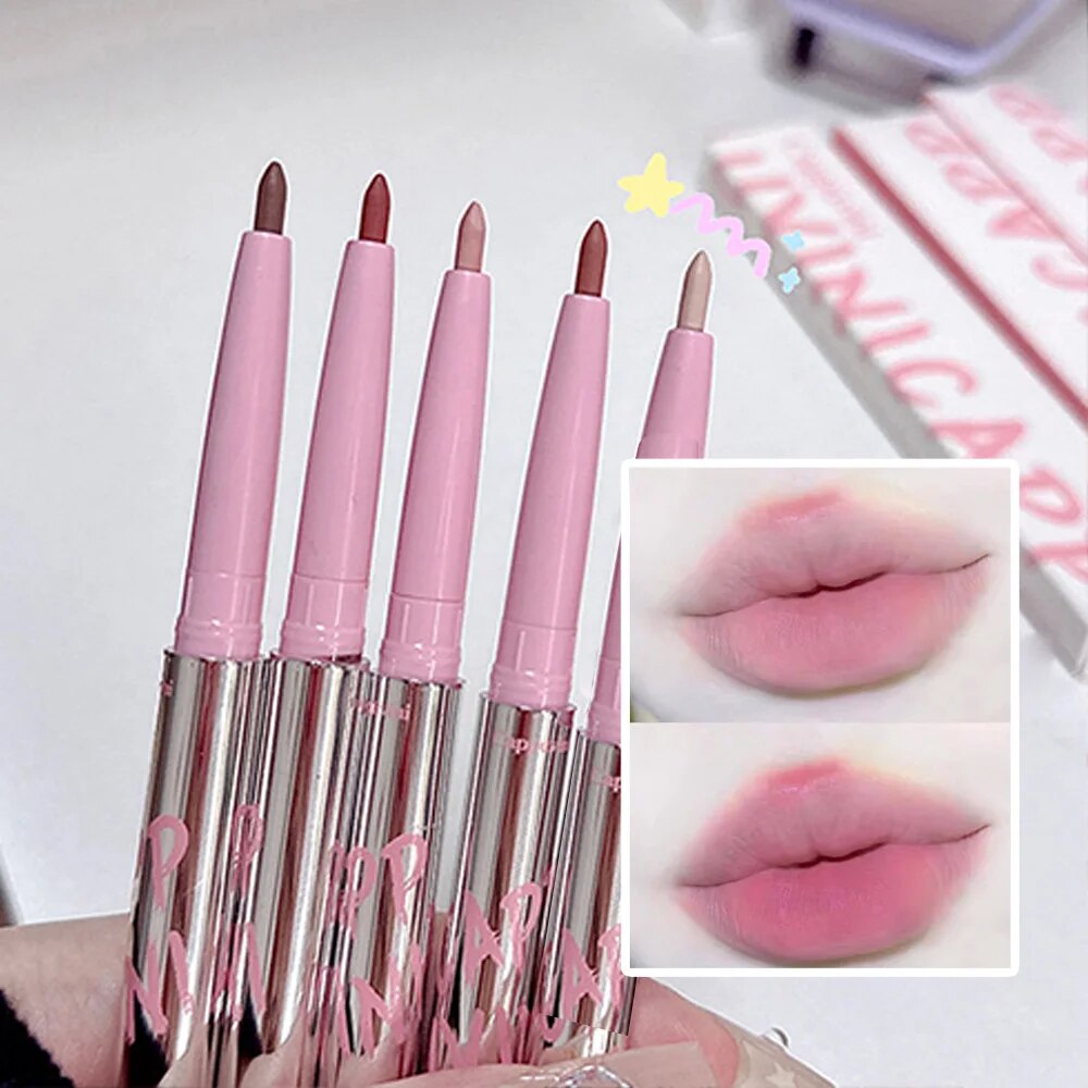 Nude Lip Liner with Lip Brush  - Lip Tint Korean のレビューと価格