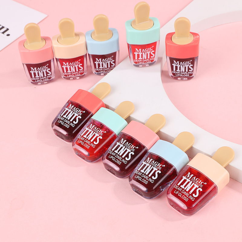 12Pcs Korea Fruit Lip Tint Ice - Lip Tint Korean のレビューと価格